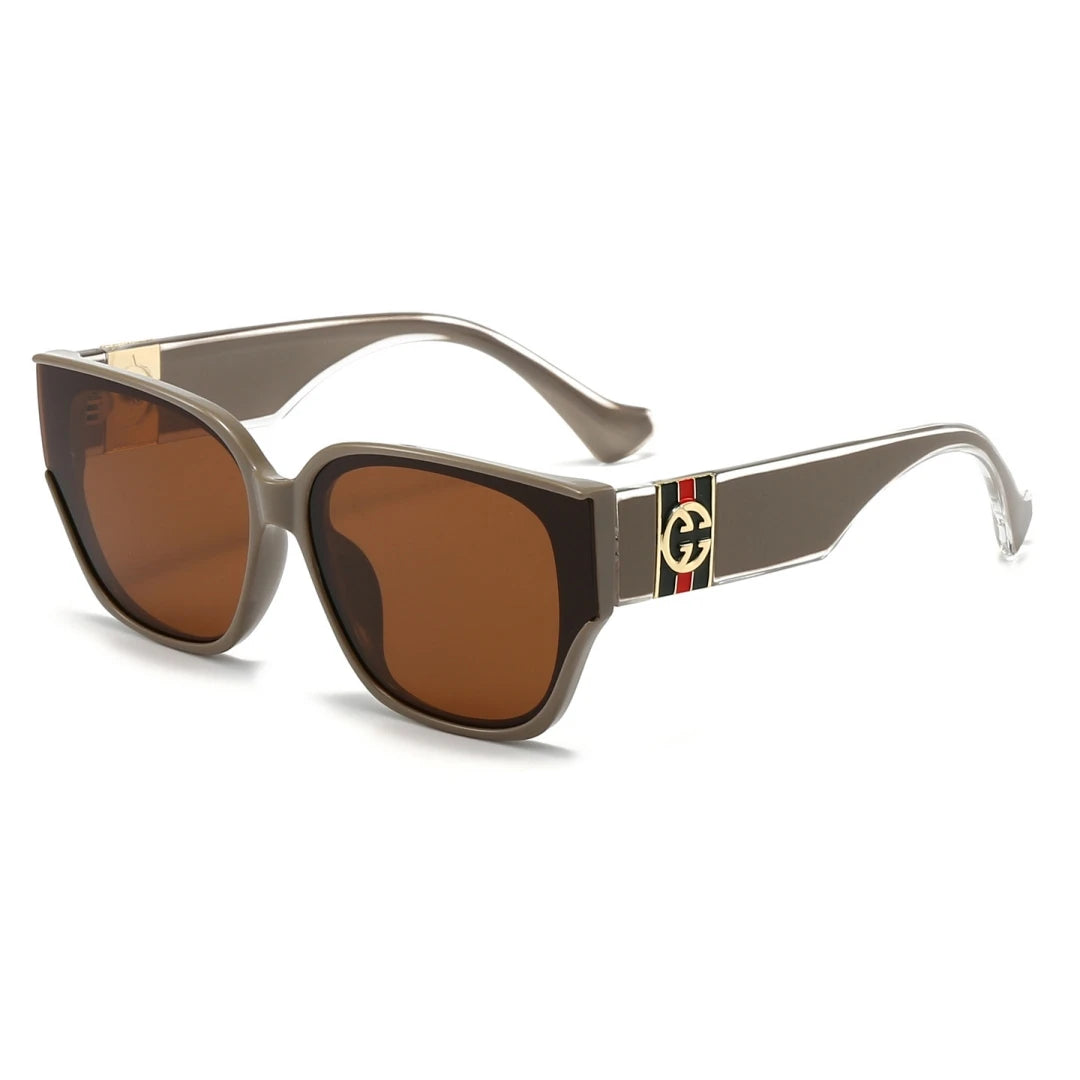 Sunglasses, simple and versatile, for both men and women, high-end style, new vintage fashion glasses, trendy