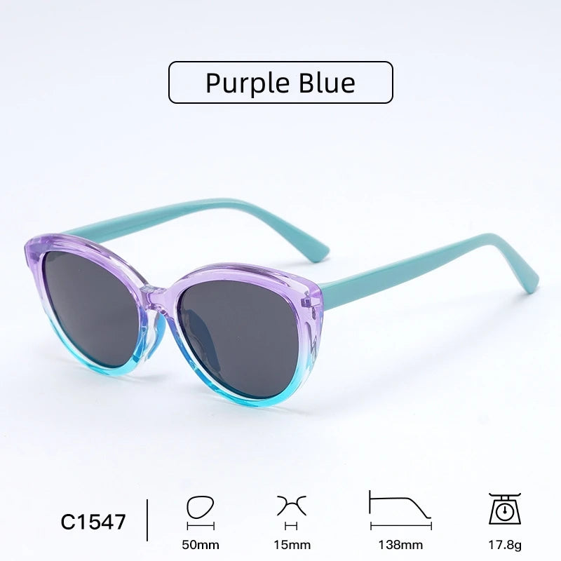 Kids Polarized Sunglasses Lightweight Fashion Sun Glasses For Kids Uv400 Children Sunglasses Flexible Children Polarized Eyewear