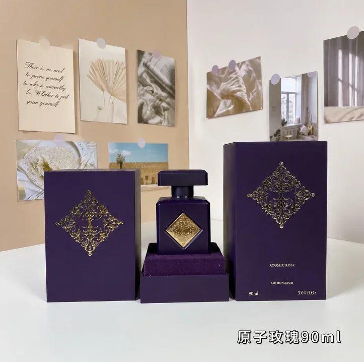 90ML Arabian Perfume Long Lasting Pheromone Oriental Woody Eau De Parfum with Oud Vanilla Musk & Rose for Daily Signature Scent