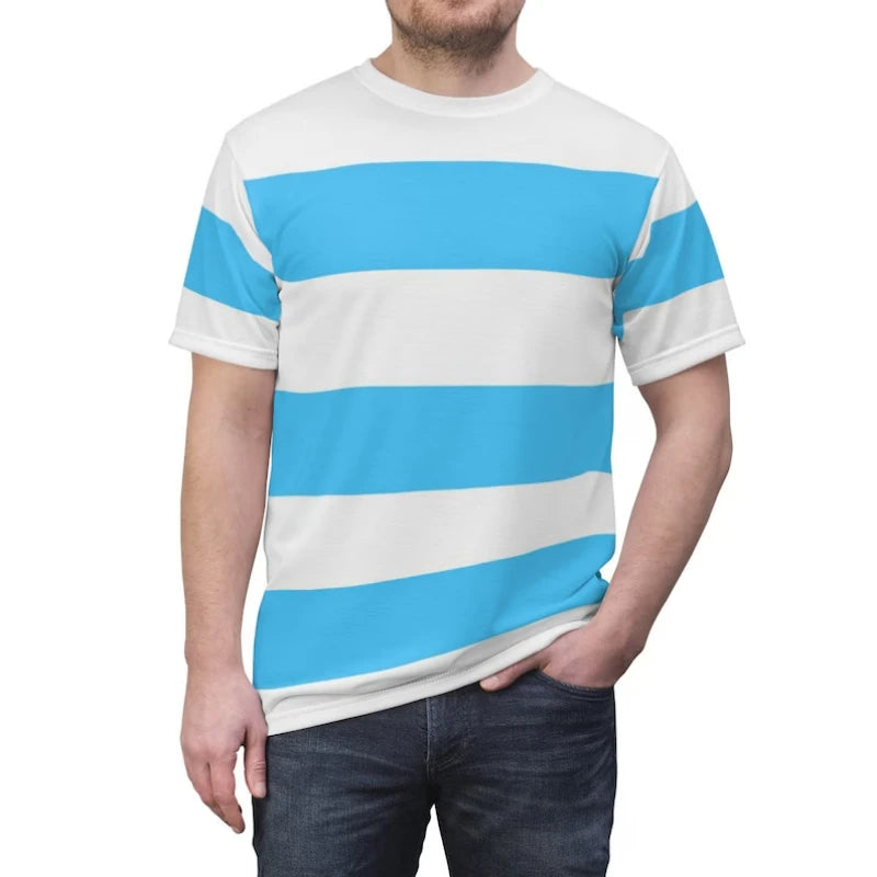 Simple Fashion Striped T Shirts For Men Summer Casual Daily Wear 3D Printed Kids T-shirts Loose Streetwear Crewneck Tees Tops