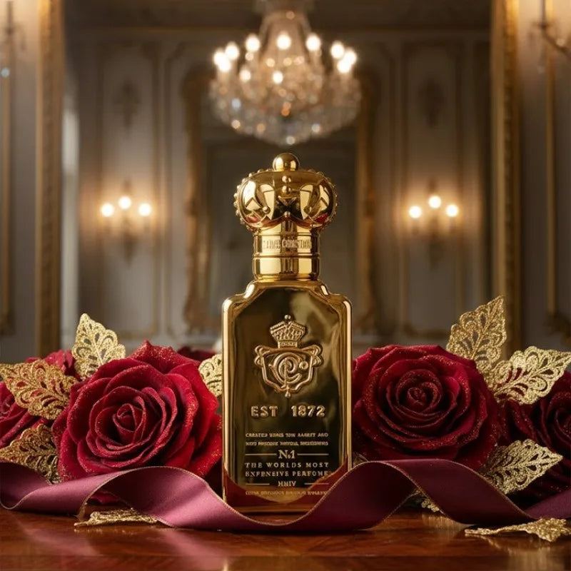 50ml Unisex Eau De Parfum Long Lasting Oriental Floral Chypre Scent with Warm Woody Amber Tobacco Notes Elegant Luxurious Scent