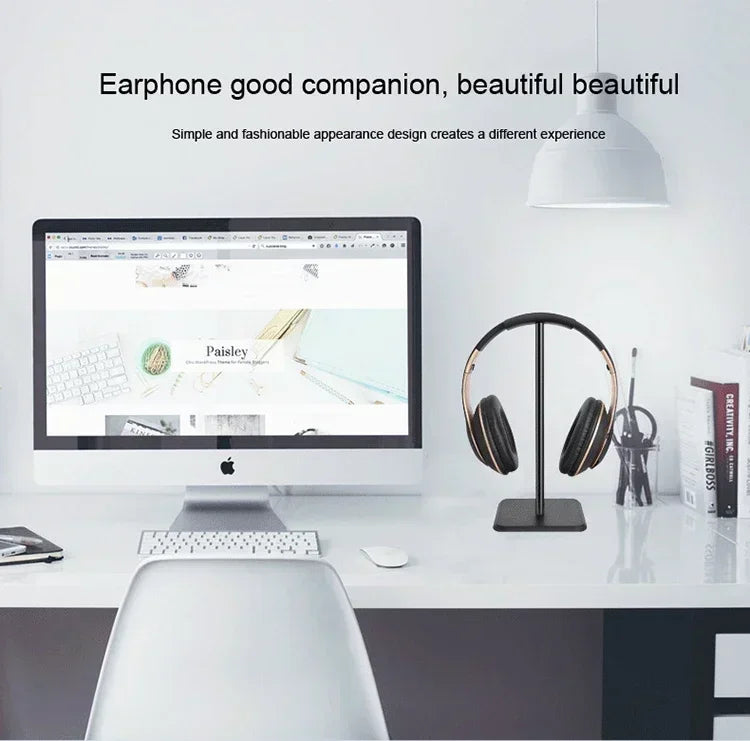 Earphone Holder Detachable Computer Esports Game Headset Desktop Storage Universal Display Rack Stand for All Headsets