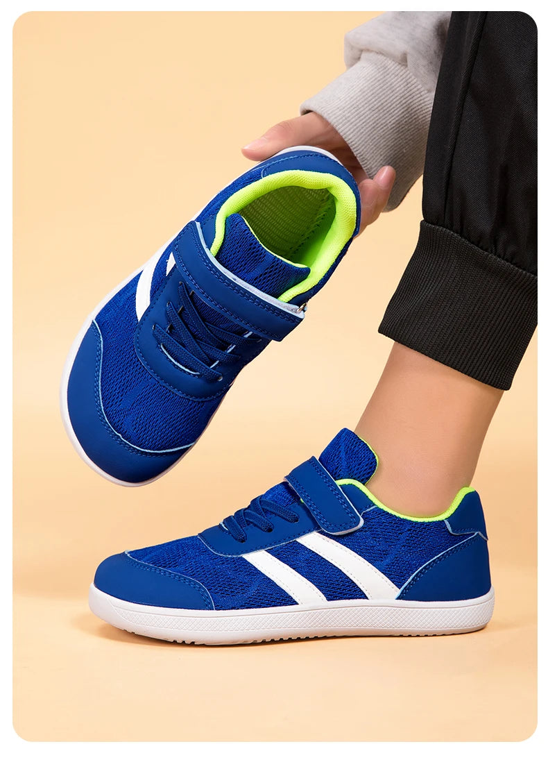 Wide Barefoot Shoes For Small/Large/Children/Simple Sports Shoes For Boys/Girls/Splay Natural/Light Sports Shoes For Girls Boys