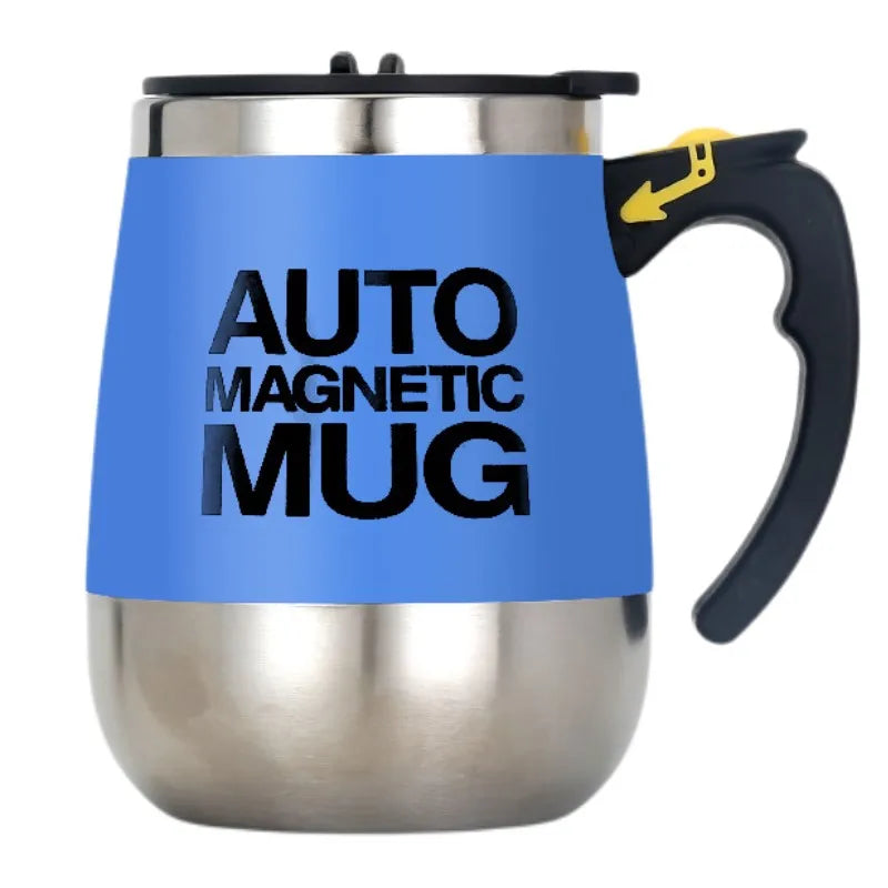 New Automatic Self Stirring Magnetic Mug Stainless Steel Coffee Milk Mixing Cup Creative Blender Smart Mixer Thermal Cups