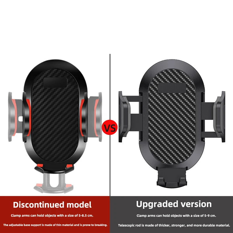 Car Mount Accessories Universal Rotatable Car Phone Holder Parts Compatible with devices 5-9cm in width For 17mm Ball Head Base