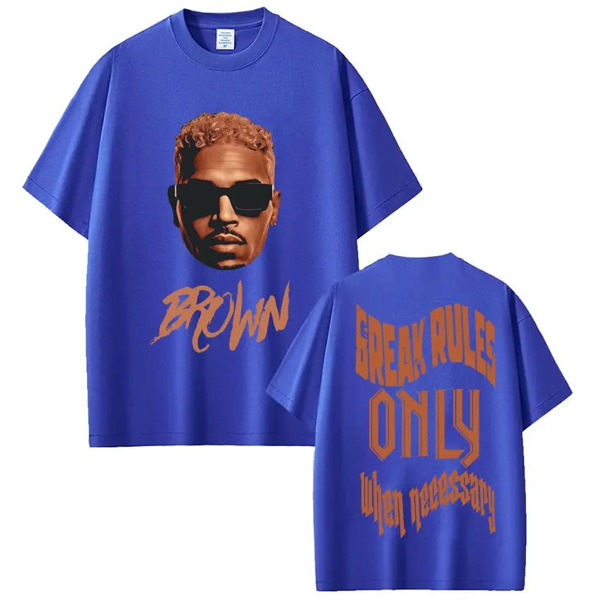 Rapper Chris Brown Usher Raymond 2026 Tour T Shirt Men Women