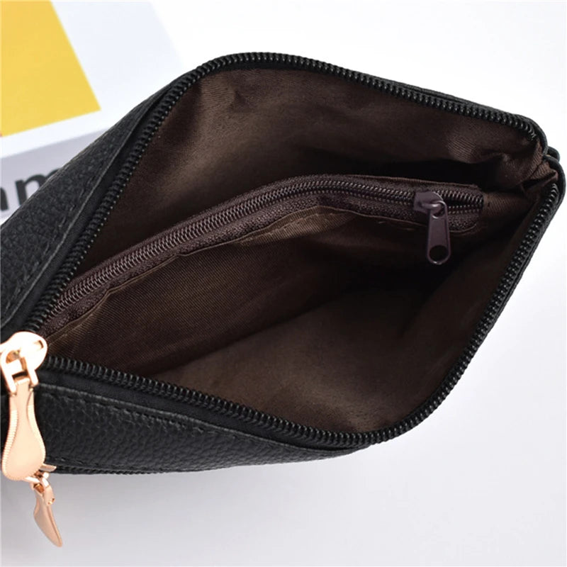 2024 Fashion Women Wallets Brand Leather Purse Long Design Pouch Handbag Coin Purse Card Holders Clutch Purse Money Clip Wallet