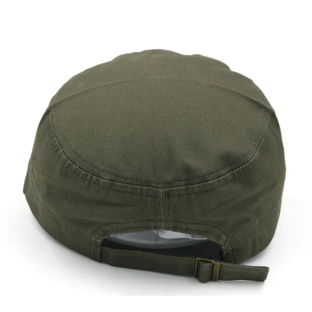 Classic Men'S Women'S Army Cap Cadet Military Patrol Hat Golf Trucker Caps Driving Travel Fishing Hats Outdoor Adjustable