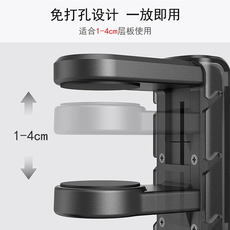 PC Gaming Headset Controller Holder with/Adjustable Clamp Rotating Arm,Universal PC Gaming Accessory Controller Headset Stand