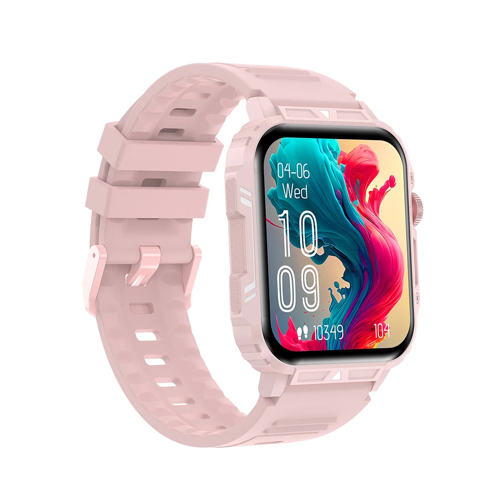 New Smartwatch 1.95 Inch Screen Health Monitoring Watches Android IOS IP68 Waterproof  Sport Fitness Smart Watch For Men Women