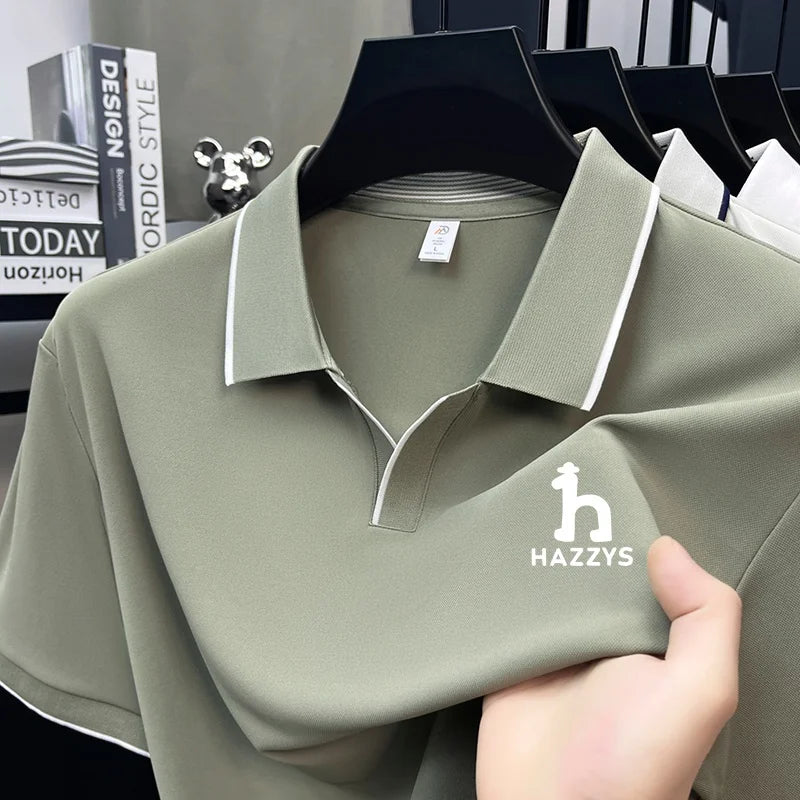 Luxury Quality Men's Short Sleeved Polo Shirt