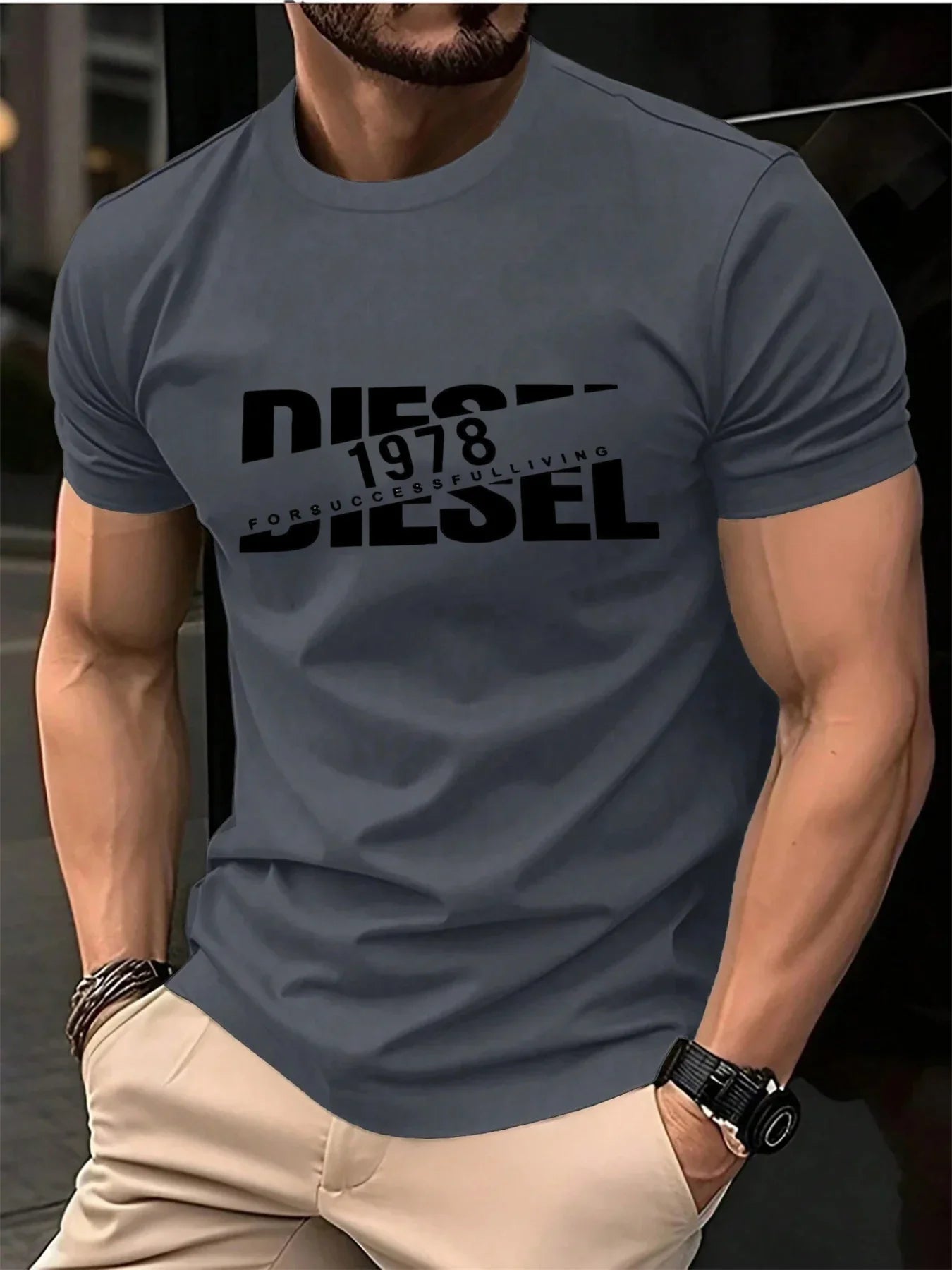 2026 New Trend Hot Men's and Women's Fashion T-shirts, Black T-shirts, Comfortable Summer T-shirts, Short Sleeved Fashion Brand