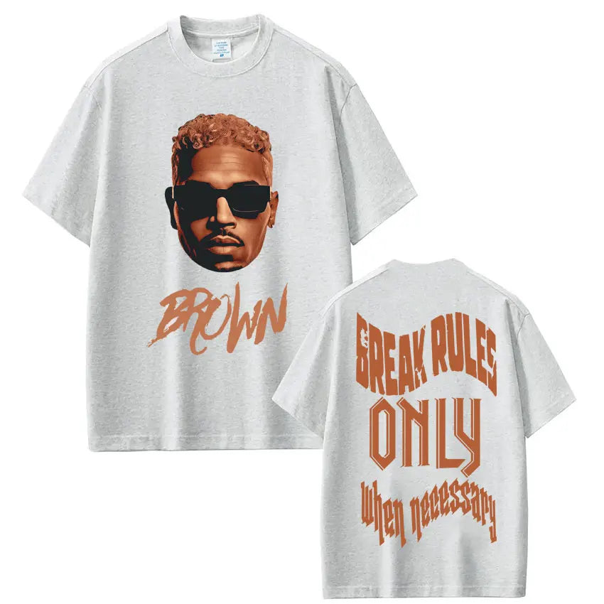 Rapper Chris Brown Usher Raymond 2026 Tour T Shirt Men Women