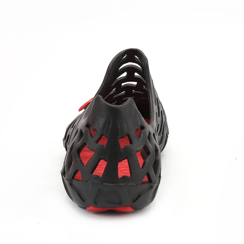 Summer Men Water Shoes Breathable Beach Sandals Upstream Water Shoes Women's Quick-drying Hollow Slippers Aqua Shoes