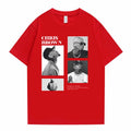 Pop Singer Chris Brown Graphic Print T Shirt Men Women