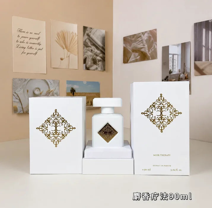 90ML Arabian Perfume Long Lasting Pheromone Oriental Woody Eau De Parfum with Oud Vanilla Musk & Rose for Daily Signature Scent