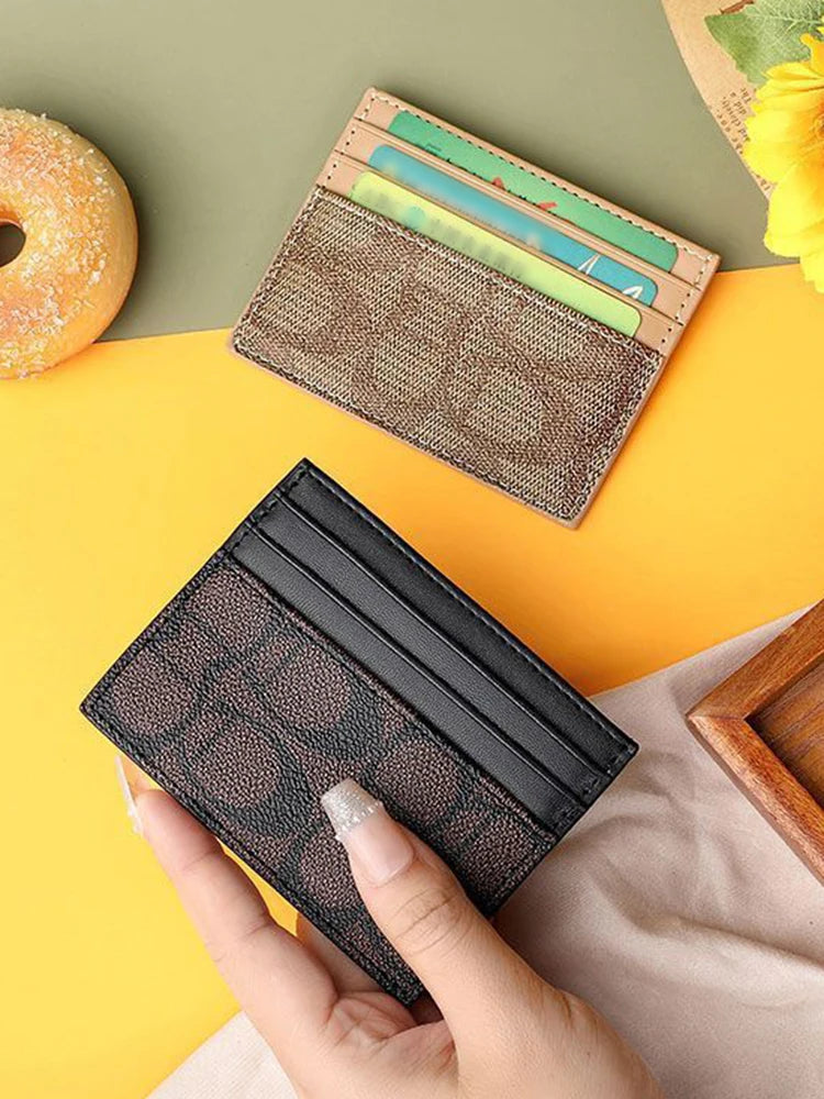 Luxury Design Wallets for Women Multi-Function Card Holder PU Leather Female Small Card Bag Short Women's Pursewallets for women