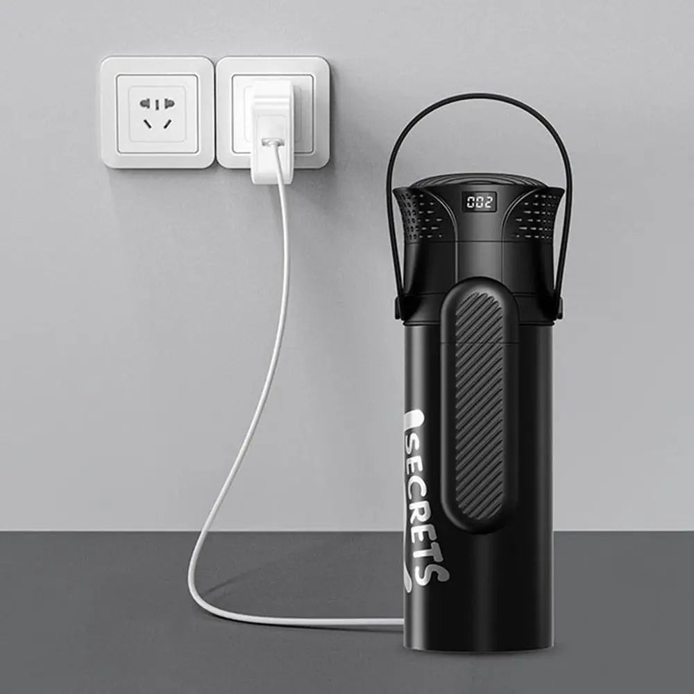 Rechargeable Insulin Refrigerated Cup Portable Design Large Capacity Medicine Refrigerator Cup LCD Digital Display
