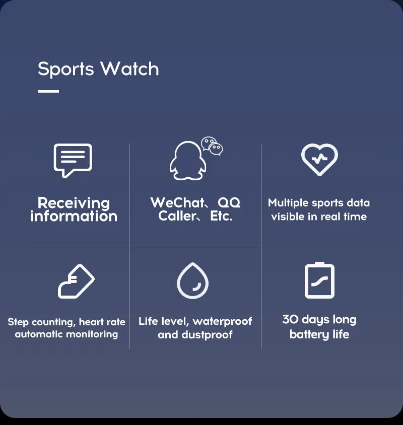 Smart Watch Y68 Men Women Wristwatches D20 Smartwatch Electronic Clock Fitness Monitor Birthday Gift For Xiaomi Huawei Bracelet