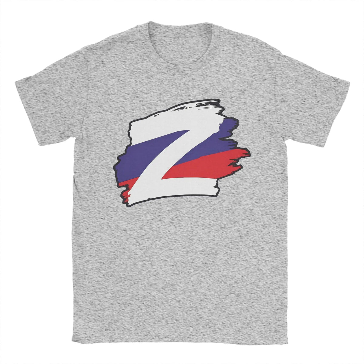 Men T-Shirts Russian Z Peace Unite Funny Cotton Tees Short Sleeve  T Shirts Crew Neck Clothing Gift Idea