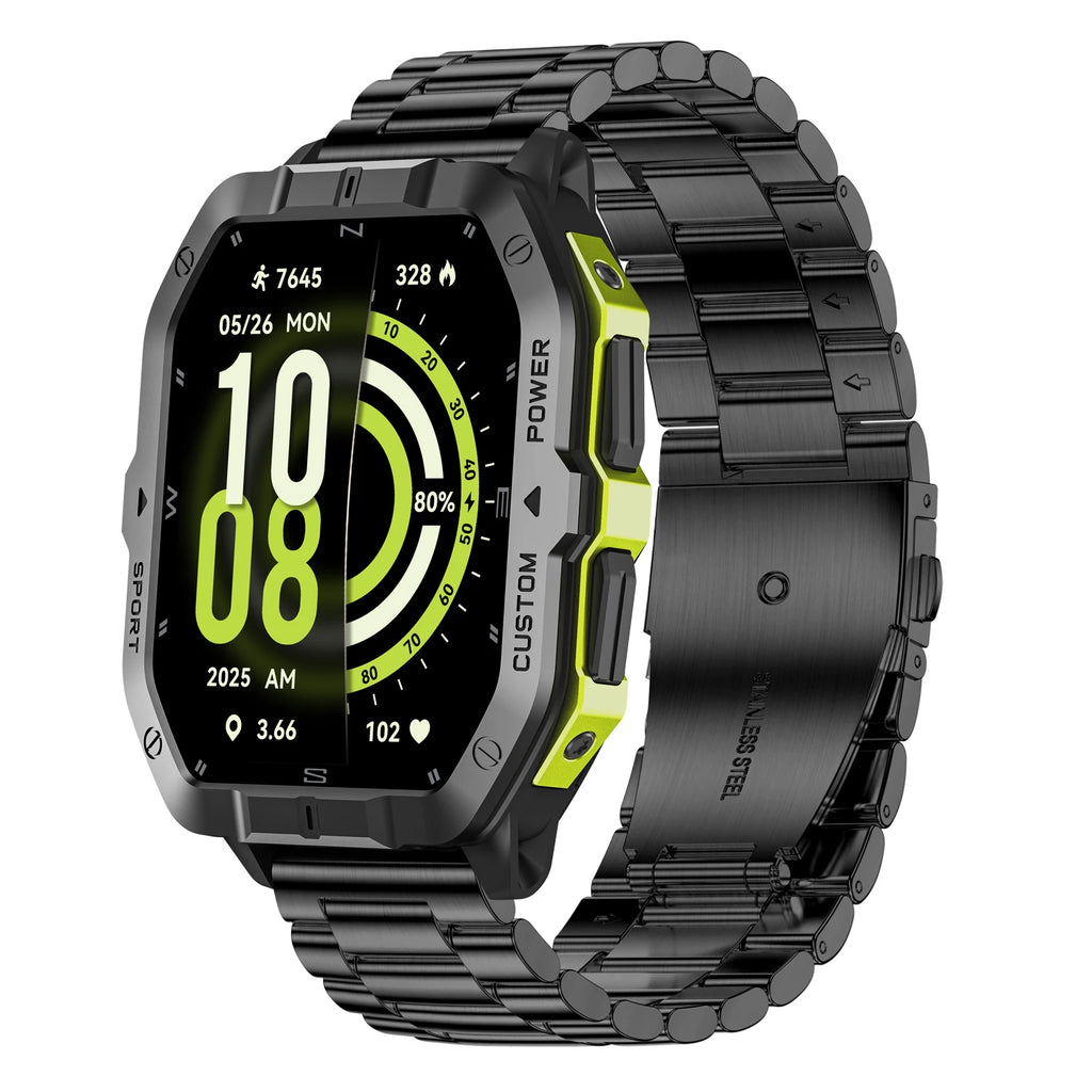 Smart Watch For Men Women Built-in GPS&Compass Barometric Altimeter ST six-axis sensor Altimeter Health Monitoring SOS Function