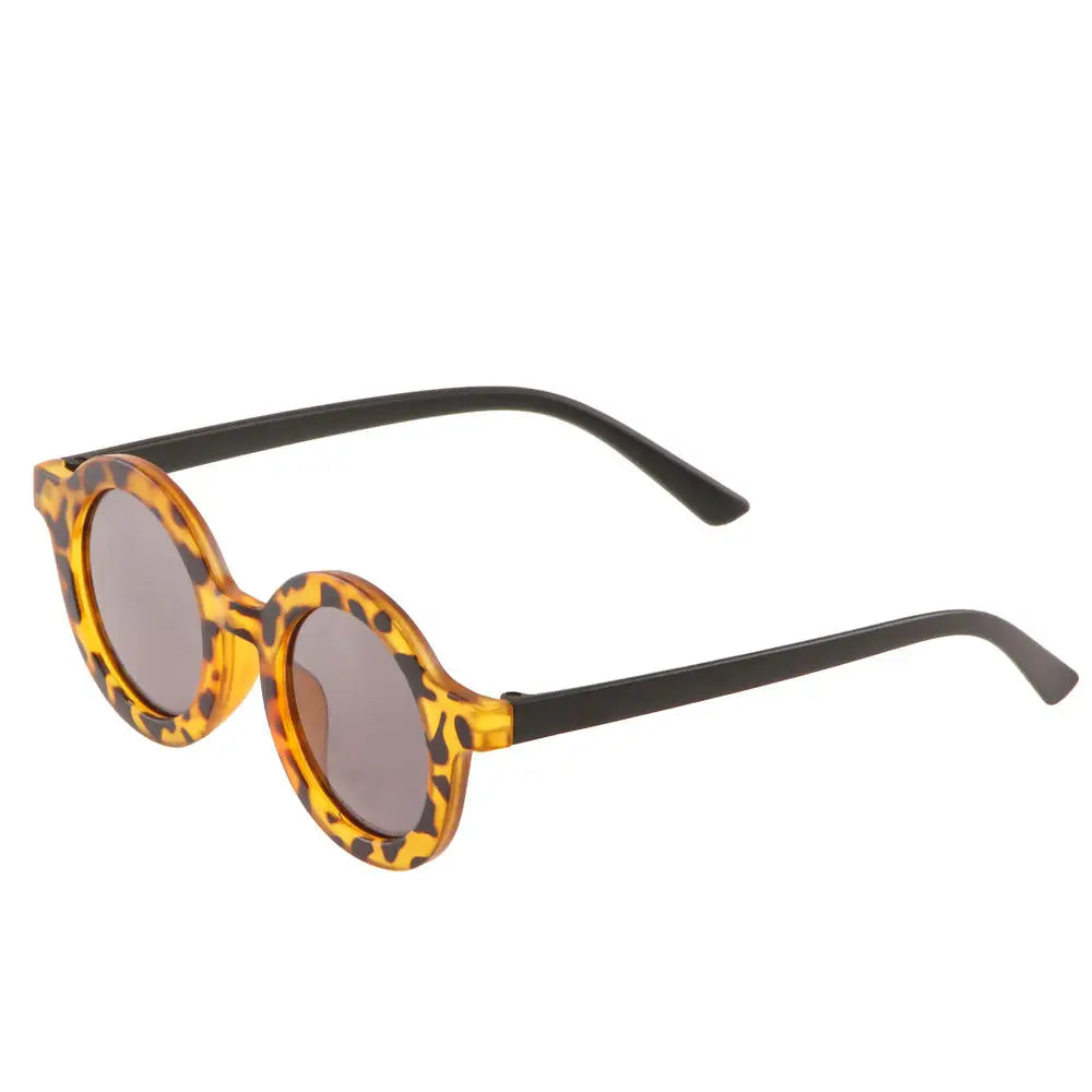 Children's Sunglasses Girl Baby Boy Cute Summer Round Frame Small Sunglasses Children's Glasses Steampunk Bee Kids Sunglasses