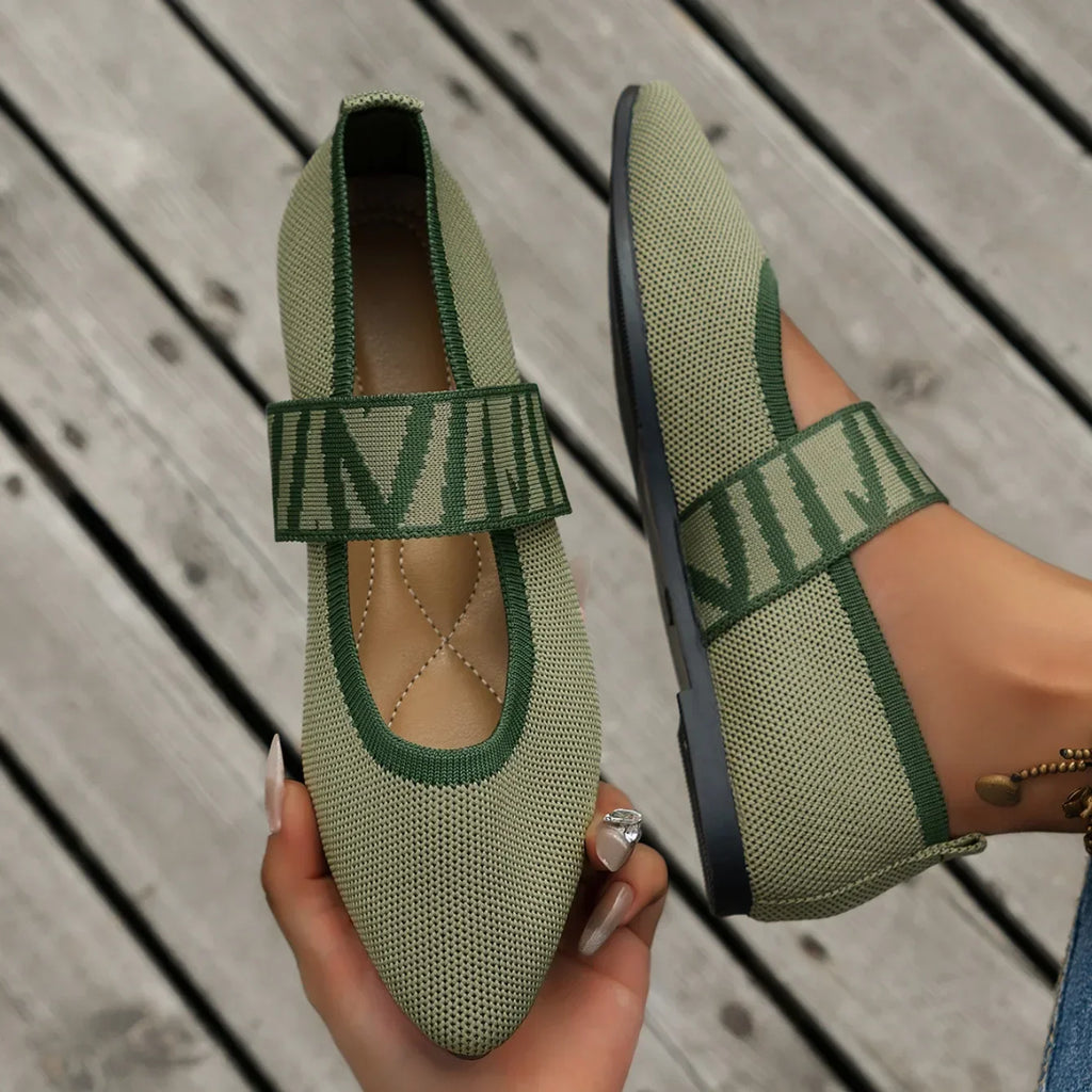 Women Flat Shoes Summer New Fashion Designer Loafers Comfortable Non-Slip Flat Shoes for Women Daily Casual Low-top Sneakers