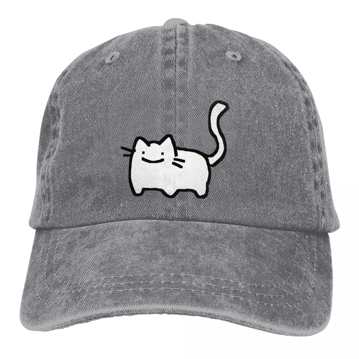 Cat Baseball Caps Peaked Cap Animal Sun Shade Hats for Men Women