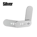 Laptop Phone Holder, Magnetic Laptop Side Mount Clip, Adjustable Aluminum Alloy Computer Monitor Expansion Bracket