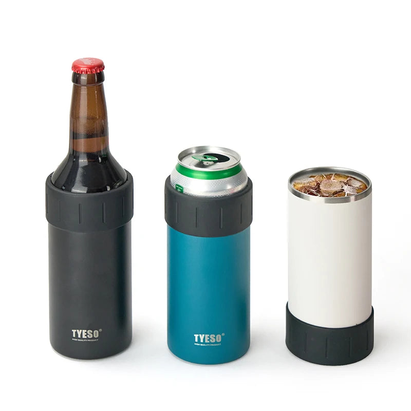 New 2026 Large Capacity Summer Insulated Stainless Steel 304 Cold Drink Cup Outdoor Car Beverage Holder Coca-Cola Cooler Cup