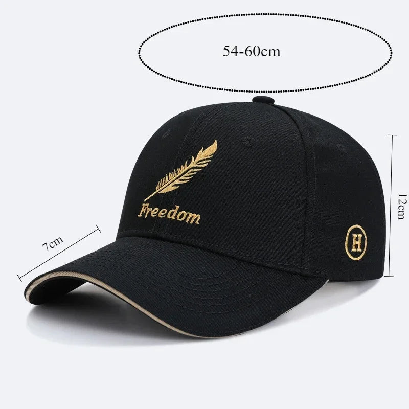 Spring and Autumn Hats for Men Korean Visors Summer Baseball Cap Sun Protection Caps Causal Breathable Outdoor Hat Mens Cap