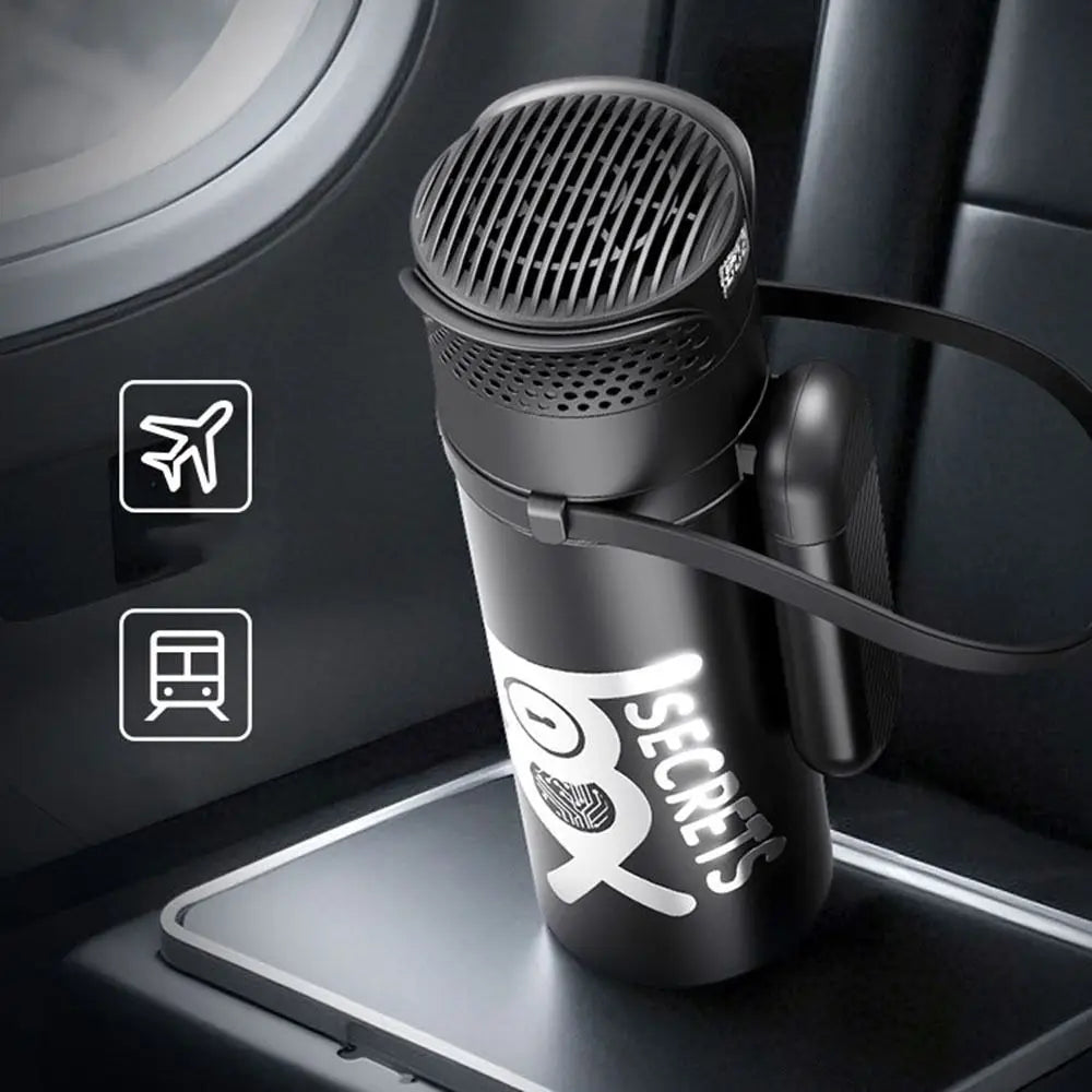 Rechargeable Insulin Refrigerated Cup Portable Design Large Capacity Medicine Refrigerator Cup LCD Digital Display
