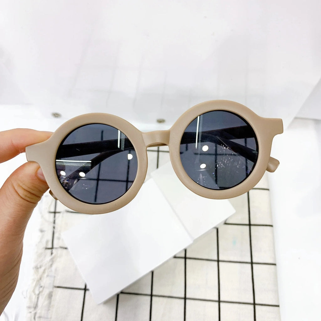 Sunglasses trendy kids Sunglasses Cute kids Sunglasses parent child frosted glasses new 1-8 year old baby decorative