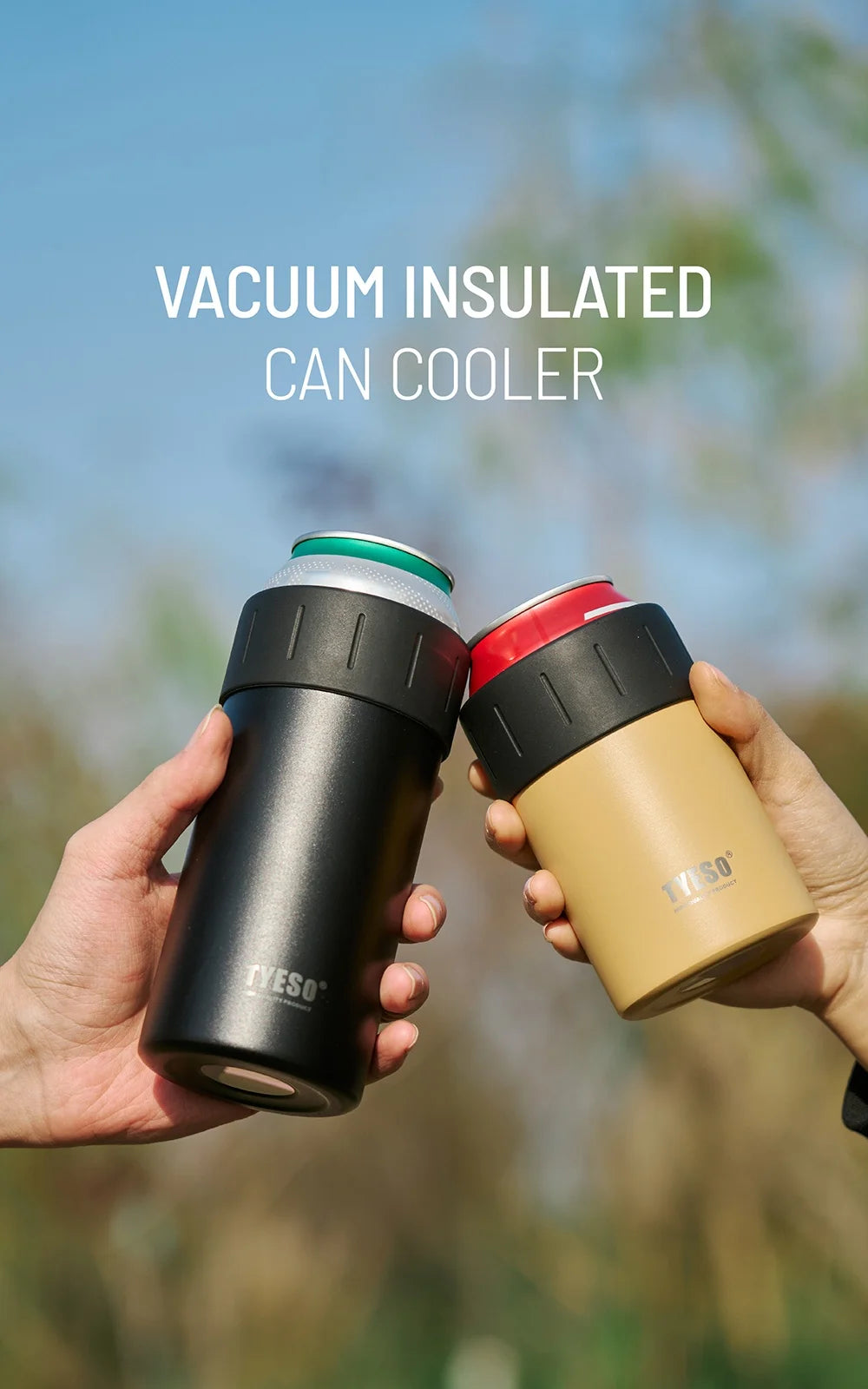 New 2026 Large Capacity Summer Insulated Stainless Steel 304 Cold Drink Cup Outdoor Car Beverage Holder Coca-Cola Cooler Cup