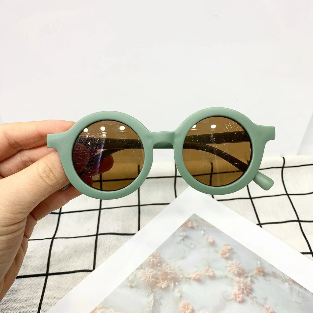 Sunglasses trendy kids Sunglasses Cute kids Sunglasses parent child frosted glasses new 1-8 year old baby decorative