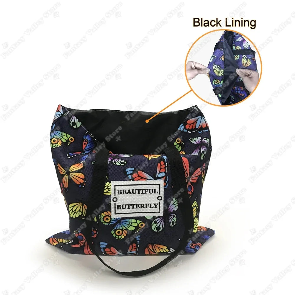 Funny Pocket Dog Shopping Bags Pet Bulldog Dachshund Beagle Schnauzer Dogs Tote Bag Large Capacity Storage Bag Women Handbag
