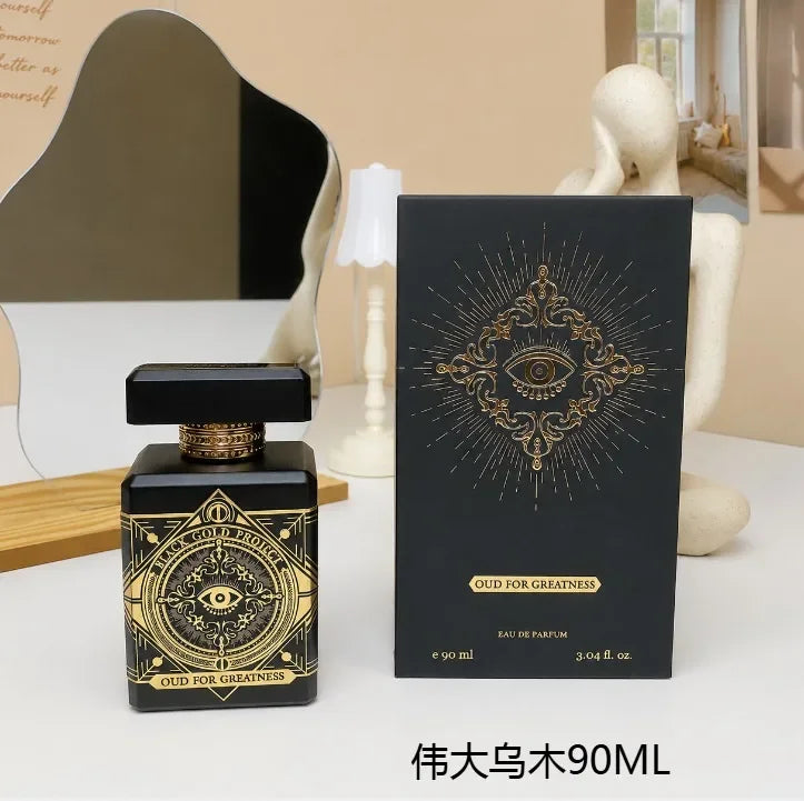 90ML Arabian Perfume Long Lasting Pheromone Oriental Woody Eau De Parfum with Oud Vanilla Musk & Rose for Daily Signature Scent