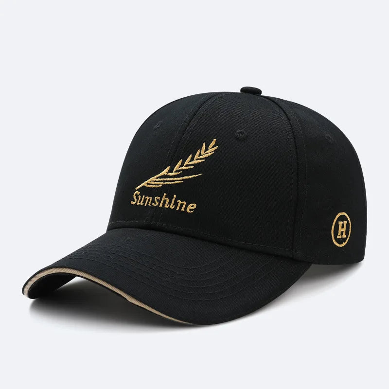 Spring and Autumn Hats for Men Korean Visors Summer Baseball Cap Sun Protection Caps Causal Breathable Outdoor Hat Mens Cap