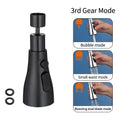 Kitchen 3 Modes Shower Head Kitchen Tap 360° Rotatable Flush High-Pressure Faucet Sprayer Tap Replacement Kitchen 3 Button Mixer