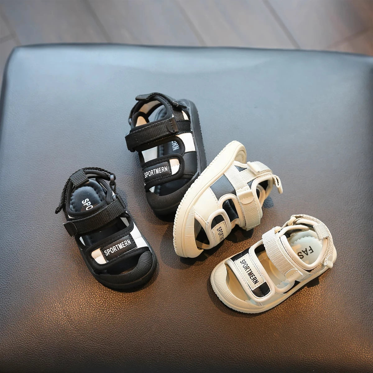 Summer style baby sandals for men and women anti slip soft soled baby and toddler walking shoes children's sports beach shoes