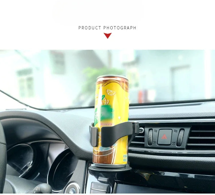 Hot selling car air outlet cup holder, multifunctional beverage cup holder for cars, cup holder
