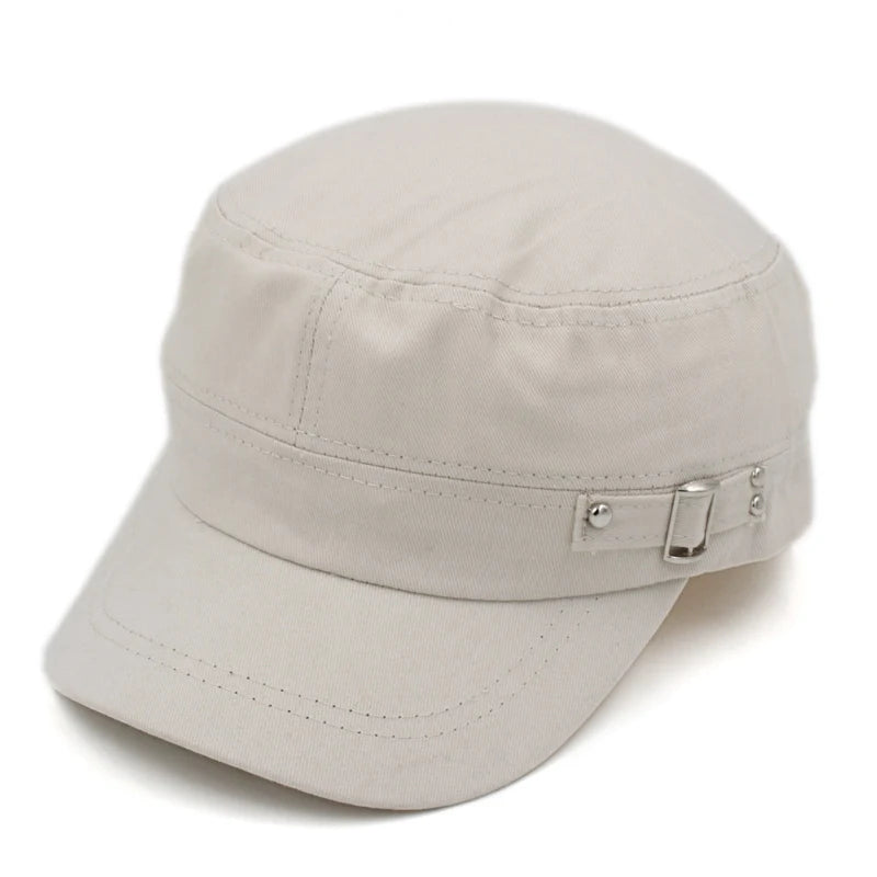 Classic Men'S Women'S Army Cap Cadet Military Patrol Hat Golf Trucker Caps Driving Travel Fishing Hats Outdoor Adjustable