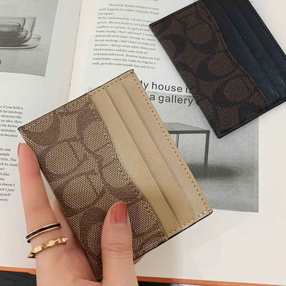 Luxury Design Wallets for Women Multi-Function Card Holder PU Leather Female Small Card Bag Short Women's Pursewallets for women