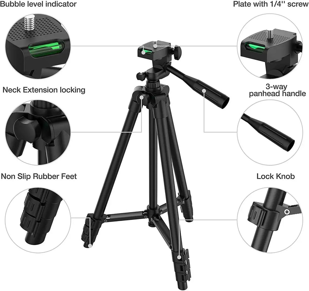 Phone Live Tripod Universal Camera Flexible Tripod Stand Phone Holder Lightweight Photography Accessories For Phone DSLR Camera
