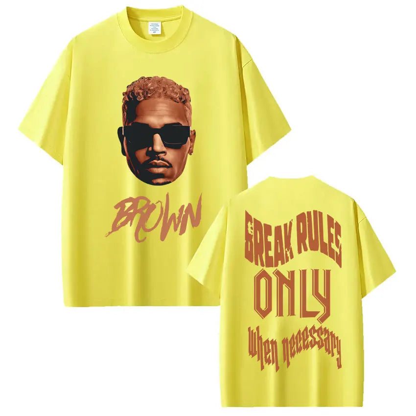 Rapper Chris Brown Usher Raymond 2026 Tour T Shirt Men Women